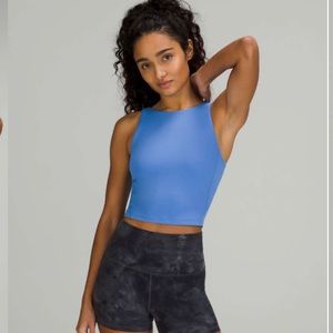 Lululemon Align High-Neck Tank Top in Blue Nile